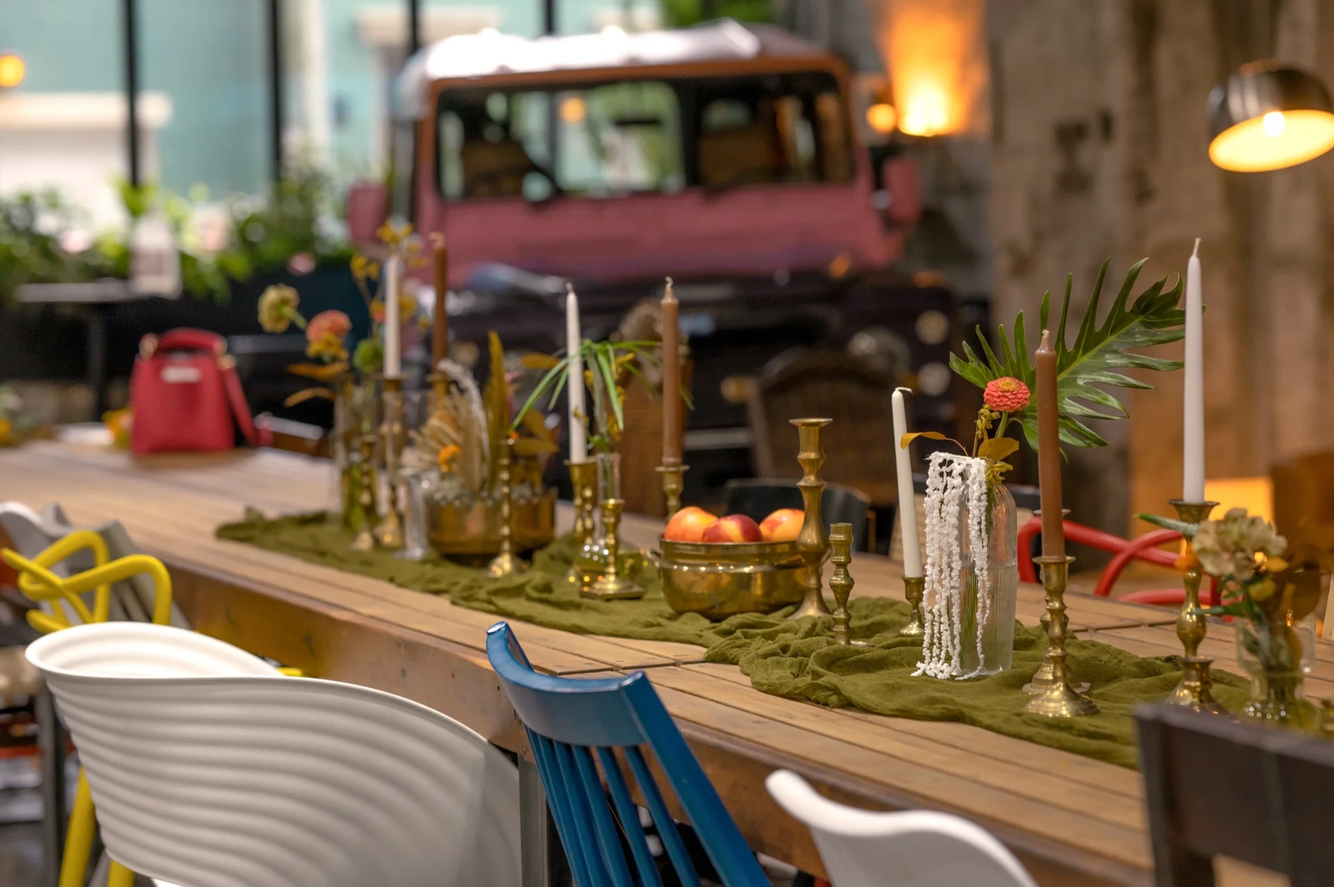 Flexible event space configuration at Somerhaus Cincinnati